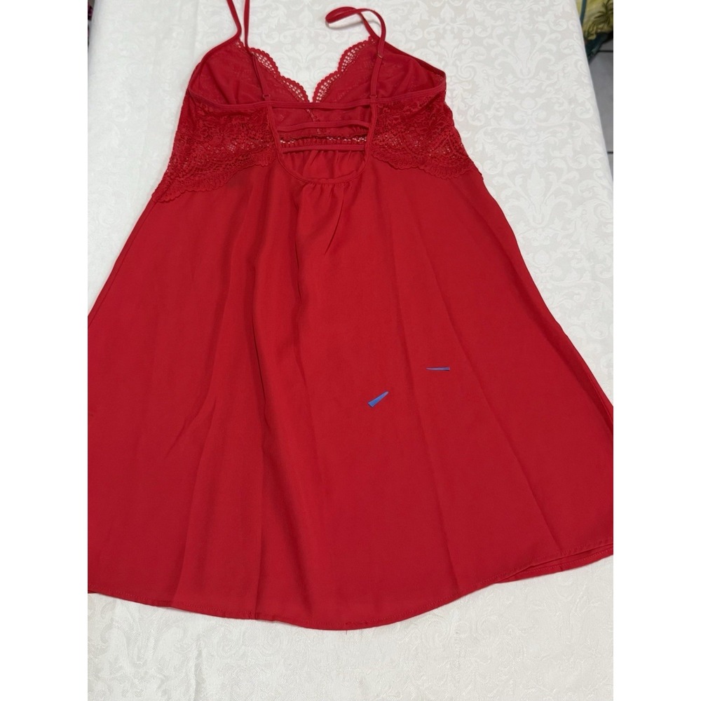 I.N.C. International Concept Women's Slip Dress Size XS Red Intimate Romantic - Picture 9 of 10
